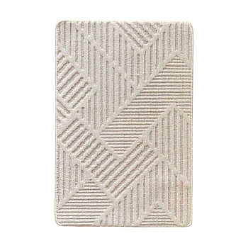 Коврик для ванной комнаты Banyolin Crossloop кремовый 60*90 см