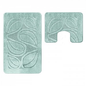 Набор ковриков для ванной комнаты Maximus Flora 2542-almond-flora 50*80 см 40*50 см
