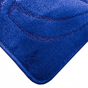 Набор ковриков для ванной комнаты Maximus Flora 2582-d.blue-flora 60*100 см 50*60 см. Изображение - 1