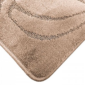 Набор ковриков для ванной комнаты Maximus Flora 2546-l.brown 50*80 см 40*50 см. Изображение - 1