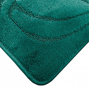 Набор ковриков для ванной комнаты Maximus Flora 2536-hunter green-flora 60*100 см 50*60 см. Изображение - 1