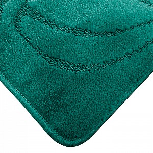 Набор ковриков для ванной комнаты Maximus Flora 50*80 2536 тёмно-зелёный 40*50 см. Изображение - 1