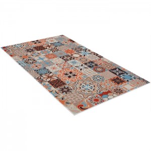 Коврик для ванной комнаты Shahintex Print Icarpet Плитка Марокко 822959 40*60 вырезной антискользящий