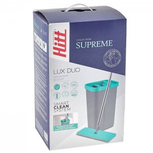 Набор для уборки HiTT Supreme Lux Duo с отжимным механизмом. Изображение - 4