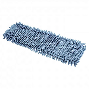 Сменная накладка ВОТ! Синель HD1011A-R-7545C-P90 для плоской швабры сине-серый