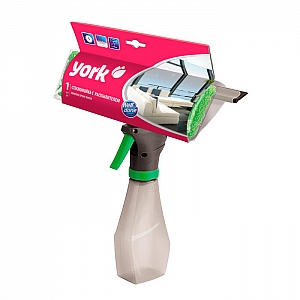 Окномойка с насадкой из микрофибры с распылителем York