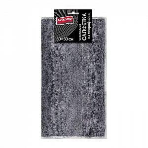 Салфетка из микрофибры Avikomp Графит 41254 универсальная 30*30 см серый