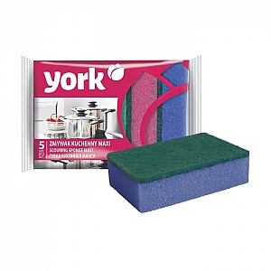 Губки для посуды York Макси 030040 5 шт