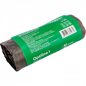 Пакет для мусора Optiline ПНД 8 мкм 25 шт 30 л. Изображение - 1