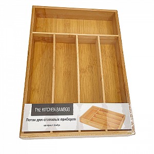 Лоток для столовых приборов The Kitchen Bamboo RO-00104 36*25 см