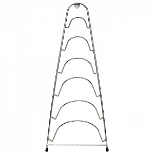 Подставка для крышек Рыжий Кот Bosito хром 19.5*9*46 см. Изображение - 1
