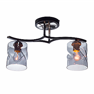 Светильник Айтин-Про НПБ 02-2*60-101 2663/2 хром/черный