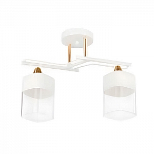 Светильник Айтин-Про НПБ 02-2*60-101 6096/2 белый/зотоло