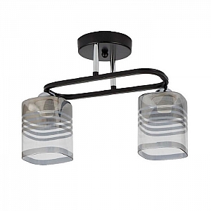 Светильник Айтин-Про НПБ 02-2*60-101 70209/2 черный/хром