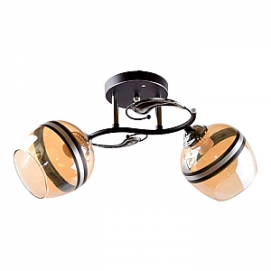 Светильник Айтин-Про НПБ 02-2*60-101 5724/2 черный/хром