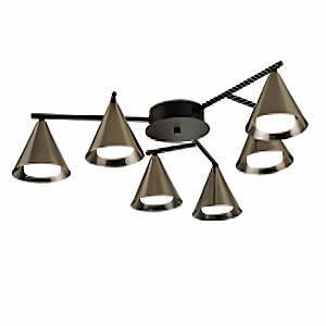 Светильник Айтин-Про G74797/3+3 черный