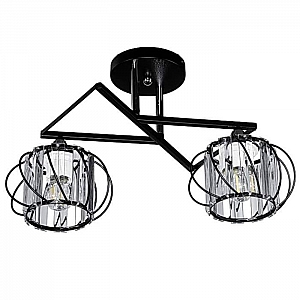 Светильник Айтин-Про НПБ 02-2*60-101 32762/2A черный/хром