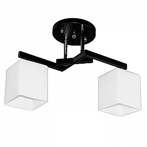 Светильник Айтин-Про НПБ 02-2*60-101 51058/2 хром/черный