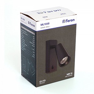 Светильник настенный Feron ML1850 48418 черный. Изображение - 4