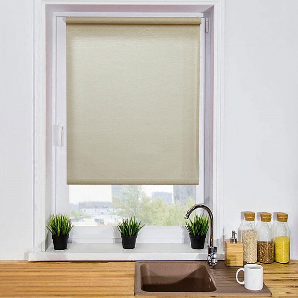 Рулонная штора Lm Decor Венеция LM 47-01 43*160 см бежевый