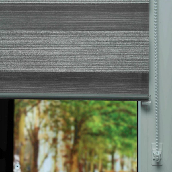 Рулонная штора Lm Decor Марсель ДН LB 25-05 57*160 см графитовый серый