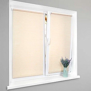 Рулонная штора Lm Decor Бэлла LM 65-03 38*160 см золотисто-белый. Изображение - 6