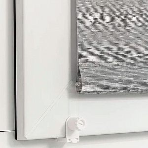 Рулонная штора Lm Decor Гранж LM 46-03 38*160 см серый. Изображение - 3