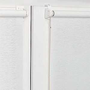 Рулонная штора Lm Decor Гранж LM 46-01 38*160 см белый. Изображение - 3