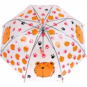 Зонт Bradex Тигр прозрачный. Изображение - 2