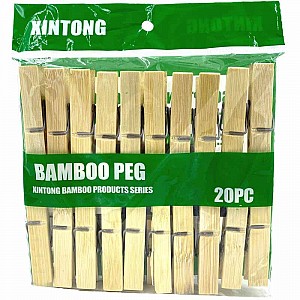 Набор прищепок 97-652 из бамбука