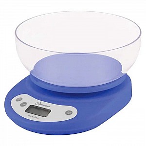 Весы кухонные электронные HomeStar HS-3001 голубые 5 кг