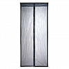 Сетка-штора на дверь противомоскитная Help 80004 с магнитами и крепежом 45*210 см 2 шт