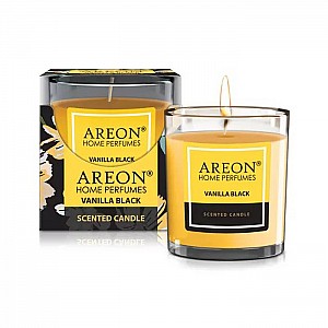 Свеча ароматическая Areon Vanilla Black ARE-CR02 120 г