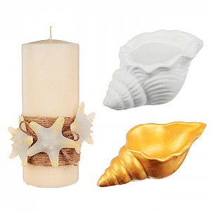 Набор подарочный свеча декоративная, фигурка и свеча подарочная