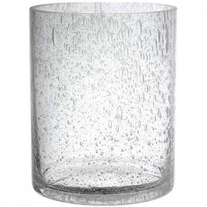 Ваза-цилиндр Капли в стекле 12350 100/13-гладь