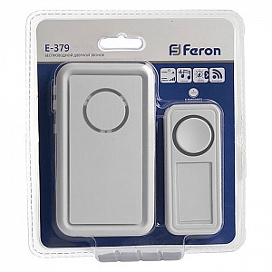 Звонок Feron E-379 41435 электрический дверной белый. Изображение - 2