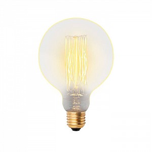 Лампа накаливания Uniel Vintage IL-V-G125-60/GOLDEN/E27 VW01 форма «шар»