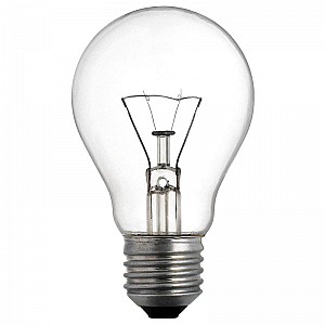 Лампа накаливания Belsvet Б230-60-6 Е27 А50 230В гофора