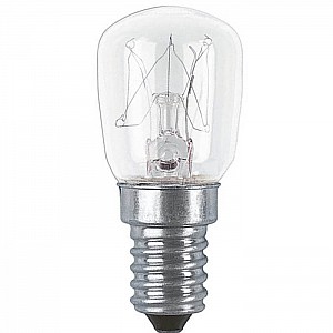 Лампа накаливания Osram SPC.T26/57 15Вт E14 CL для холодильников
