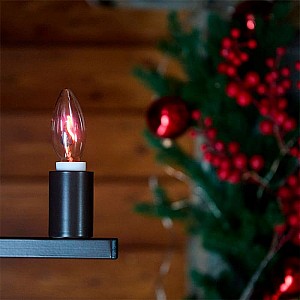 Лампа накаливания Volpe IL-N-C35-3/RED-FLAME/E14/CL UL-00002981 декоративная эффект пламени. Изображение - 1
