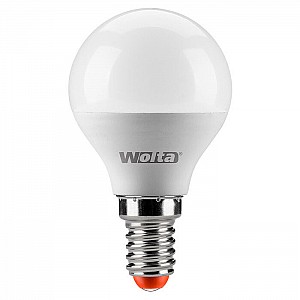 Лампа светодиодная Wolta 25W45GL7.5Вт Е14 6500К