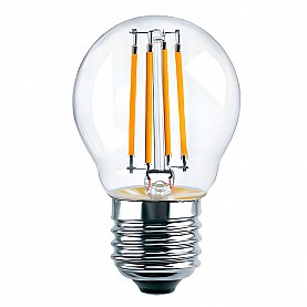 Лампа светодиодная Horizont LED-F G45 4W 4000K E27 филамент