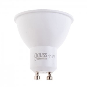 Лампа светодиодная Gauss LED Elementary 13631 MR16 GU10 11W 850Lm 6500К