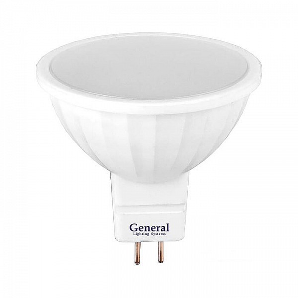 Лампа светодиодная General GLDEN-MR16-B-7-230-GU5.3-3000 660154