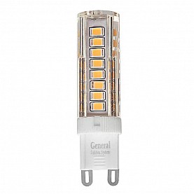 Лампа светодиодная General GLDEN-G9-7-P-220-2700 654000