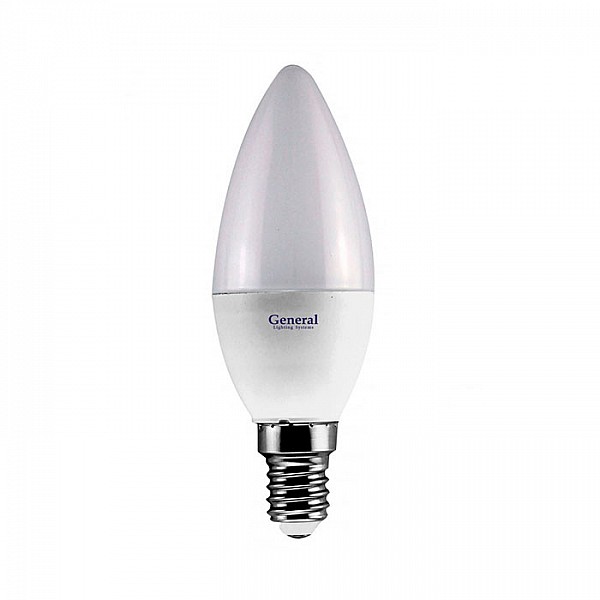 Лампа светодиодная General GLDEN-CF-B-7-230-E14-3000 660172