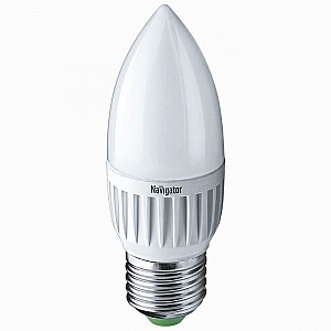 Лампа светодиодная Navigator 82 515 NLLB-C37-8-230-6.5K-E27-FR