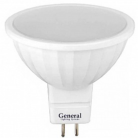 Лампа светодиодная General GLDEN-MR16-B-12-230-GU5.3-4000 661466