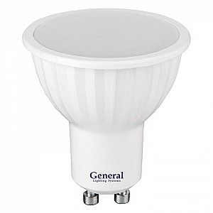 Лампа светодиодная General GLDEN-MR16-B-12-230-GU10-4000 661464