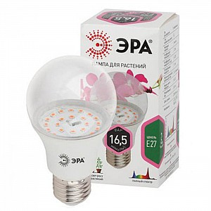 Лампа светодиодная ЭРА LED FITO-11W-Ra90-E27 полного спектра new